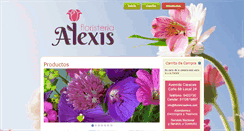 Desktop Screenshot of floristeriaalexis.com